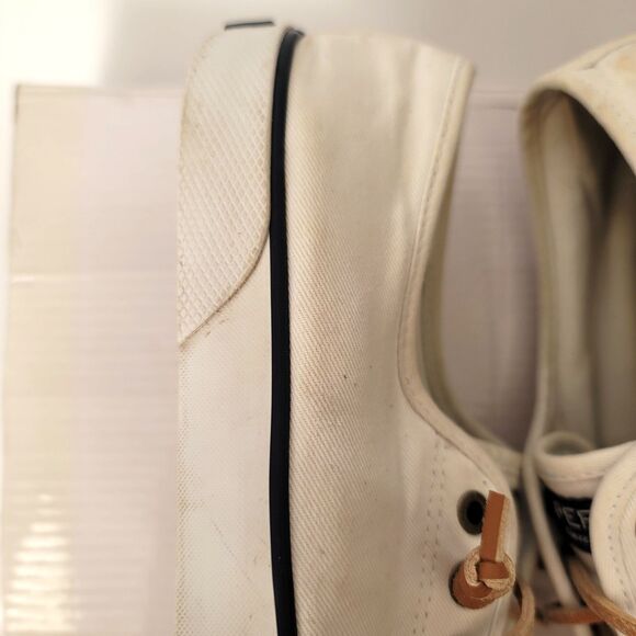 Sperry Crest Vibe Top-Sider Memory Foam White/Gold Women’s Sz 6.5 - Picture 13 of 15